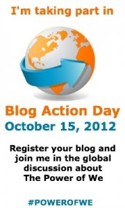 Article : Le pouvoir du nous, le thème du Blog Action Day 2012